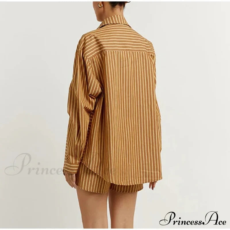 Blouse Outfits With Clothing Pieces Blouses Two Fashion Warm-Season Mini Tracksuits Women Cotton