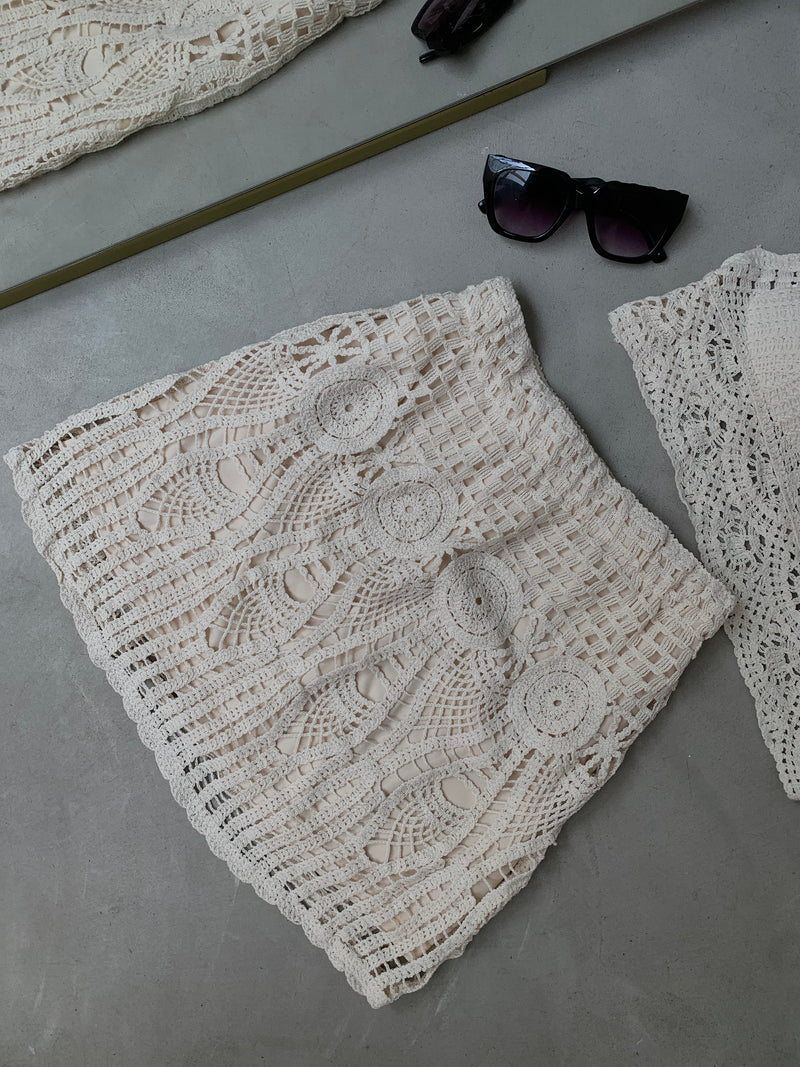SET PLAZHI ME DANTELLE