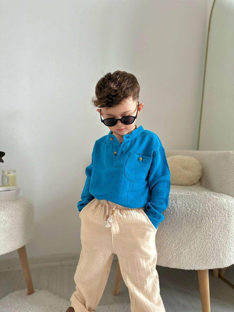 KOSTUM LINO ME BLUZE DHE TUTA