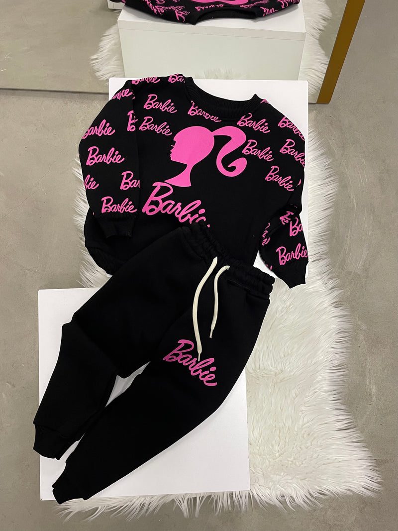 SET ME DY PJESE ME SHKRIM BARBIE
