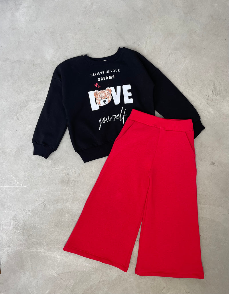 KOSTUM SPORTIV BLUZE DHE PANTALLONA TE GJERA