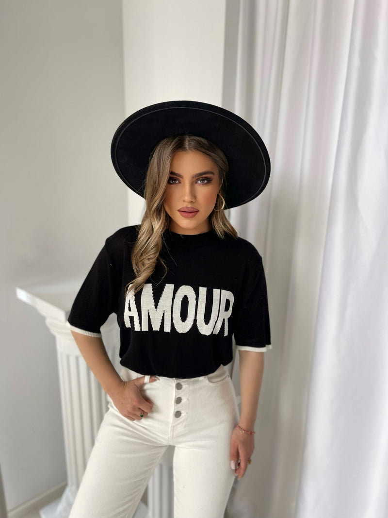 BLUZE ME KRAHE TE SHKURTER AMOUR