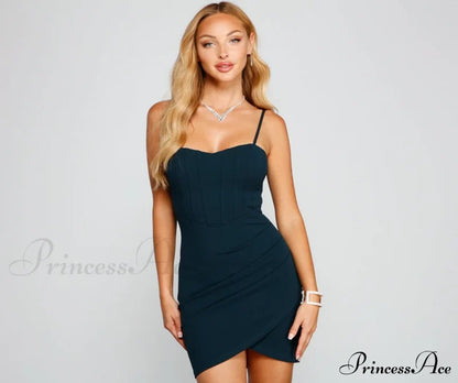 Chic Beauty Corset Mini Dress - Lady Occasions