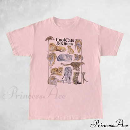 Cool Cats And Kittens Graphic T-Shirt - Free From Label