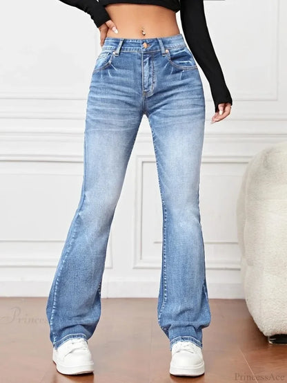 2024 Fall Fashion Stretch Denim High Waist Casual For Women Female Clothing S-2Xl Drop Shipping Jean