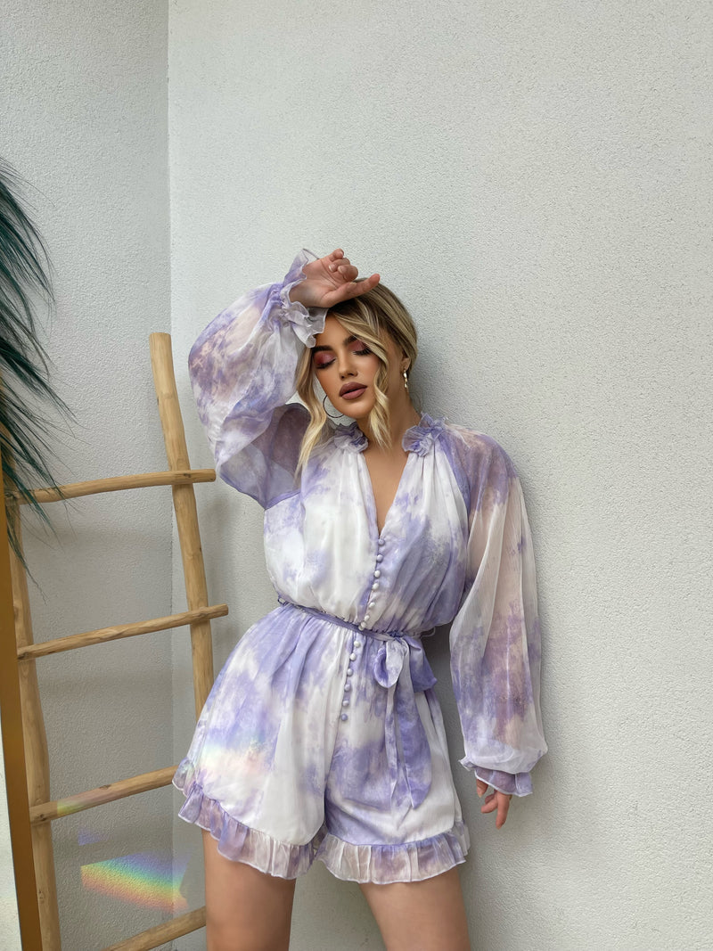 JUMPSUIT I SHKURTER ME KRAHE TE GJATE