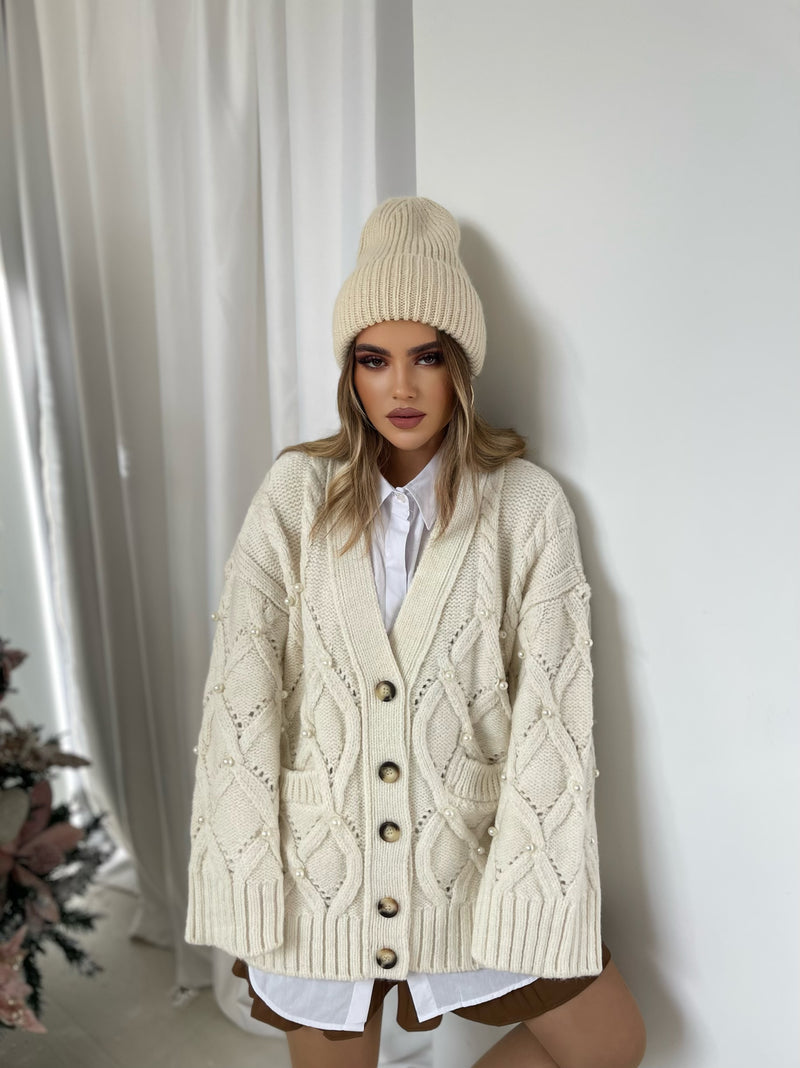 CARDIGAN ME PERLA