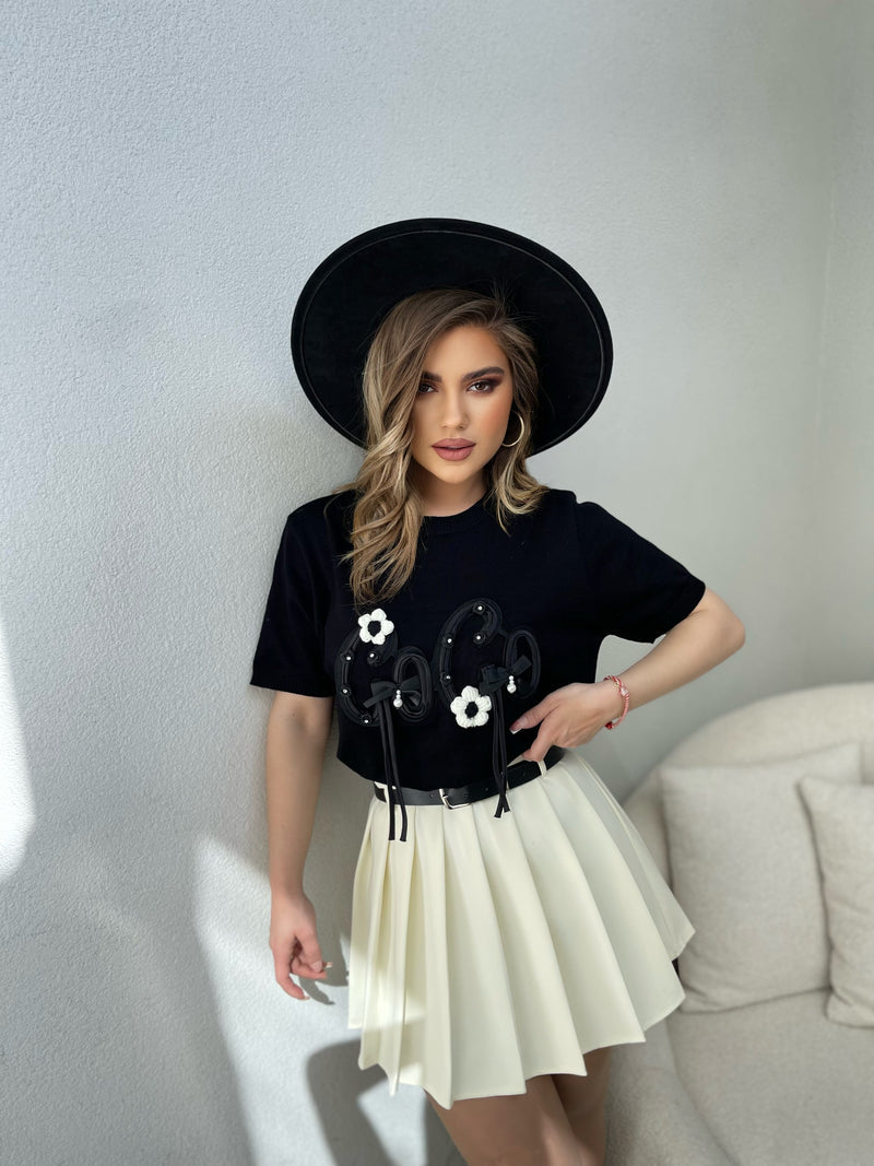 BLUZE ME KRAHE TE SHKURTER