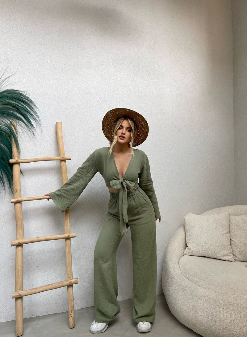 SET LINO CROP DHE PANTALLONA TE GJATA