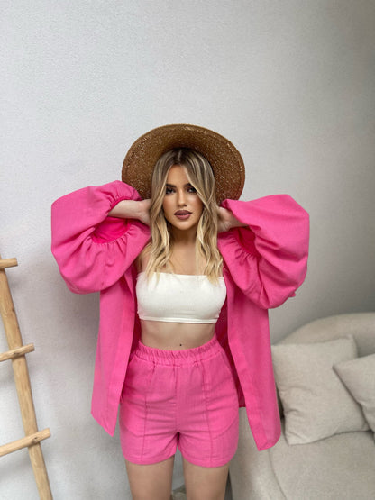 SET KIMONO ME PANTALLONA TE SHKURTER