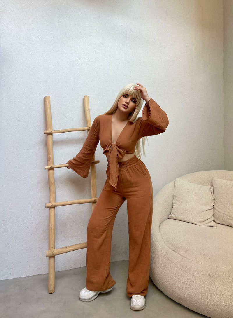 SET LINO CROP DHE PANTALLONA TE GJATA