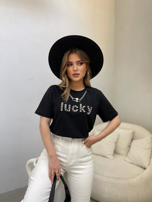 T-SHIRT ME ZINXHIR NE PJESEN E JAKES