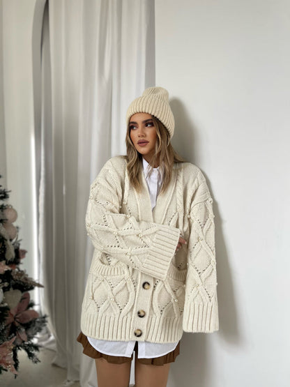CARDIGAN ME PERLA
