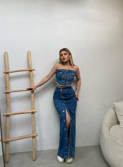 CROP XHINS BUST ME XHEPA PARA