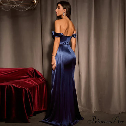 Josephine Formal Stylish Velvet Sweetheart Dress S.o. Long Dresses