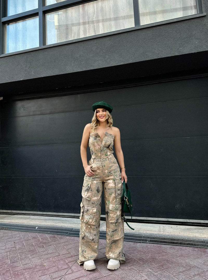 JUMPSUIT BUST USHTARAK STIL CARGO