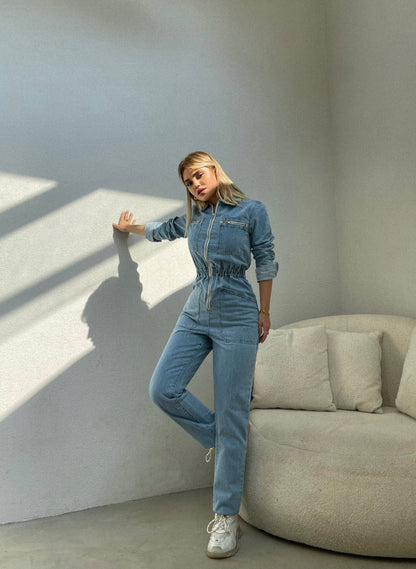 JUMPSUIT I GJATE ME LLASTIK NE BEL
