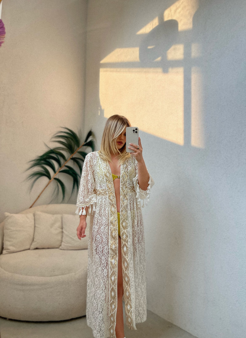 KIMONO ME DANTELLE