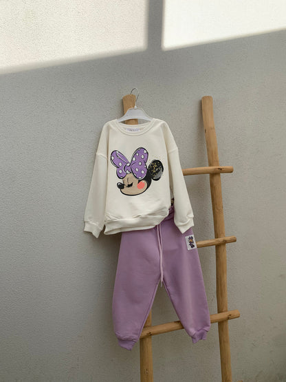 KOSTUM SPORTIV ME MINNIE MOUSE