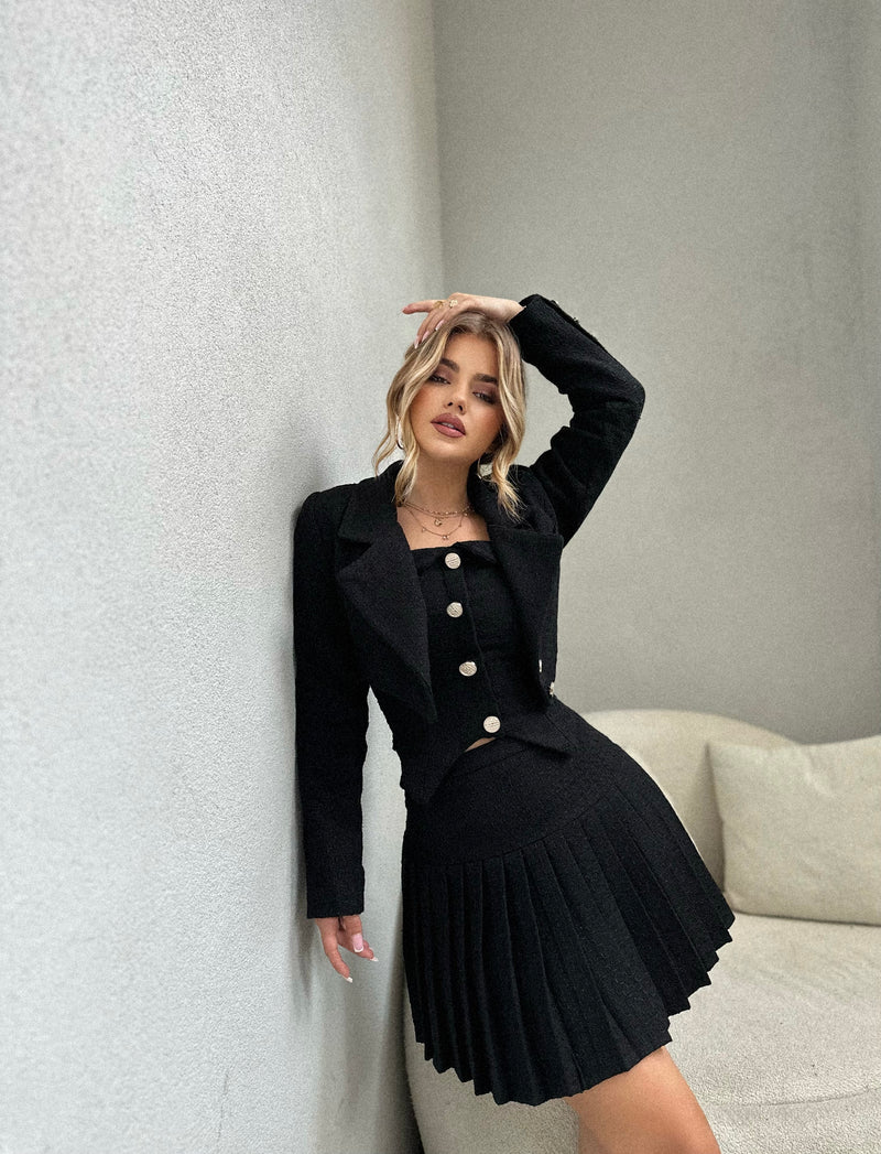 KOSTUM XHAKETE CROP DHE FUND I SHKURTER