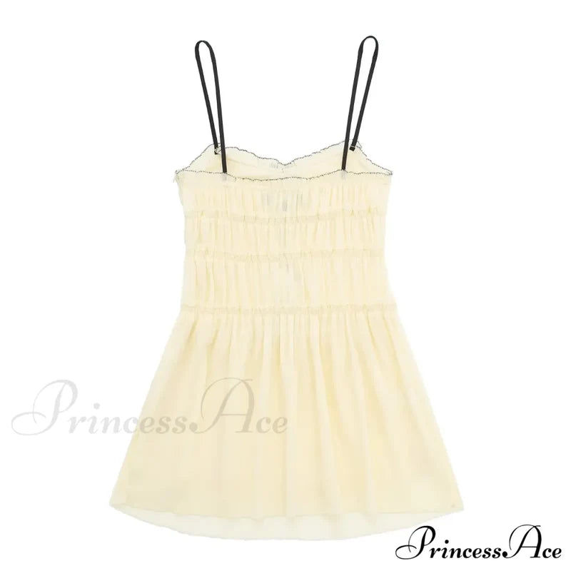 Ruched Cami Stylish Mini Dress