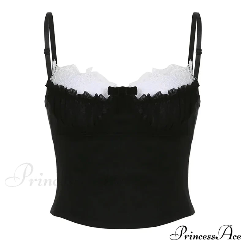 Ruched Patchwork Stylish Bustier Top