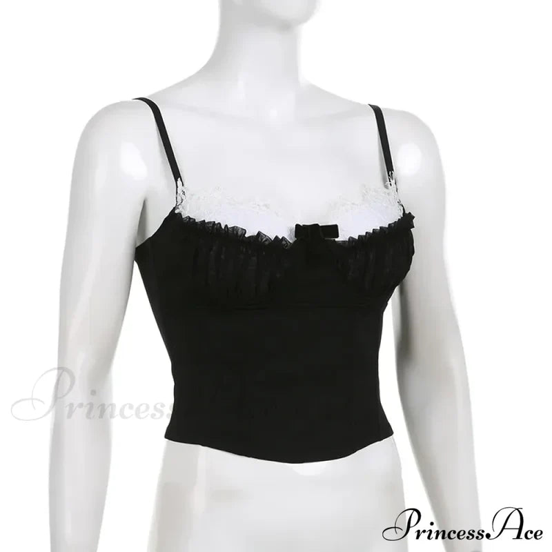 Ruched Patchwork Stylish Bustier Top