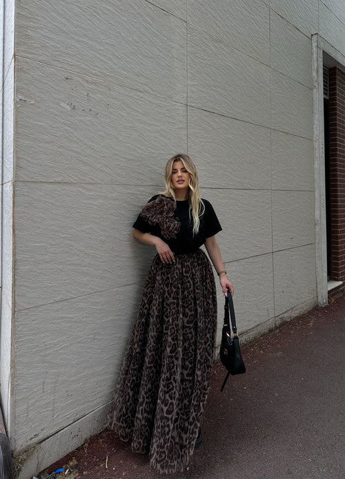 SET BLUZE DHE FUND ME LEOPARD