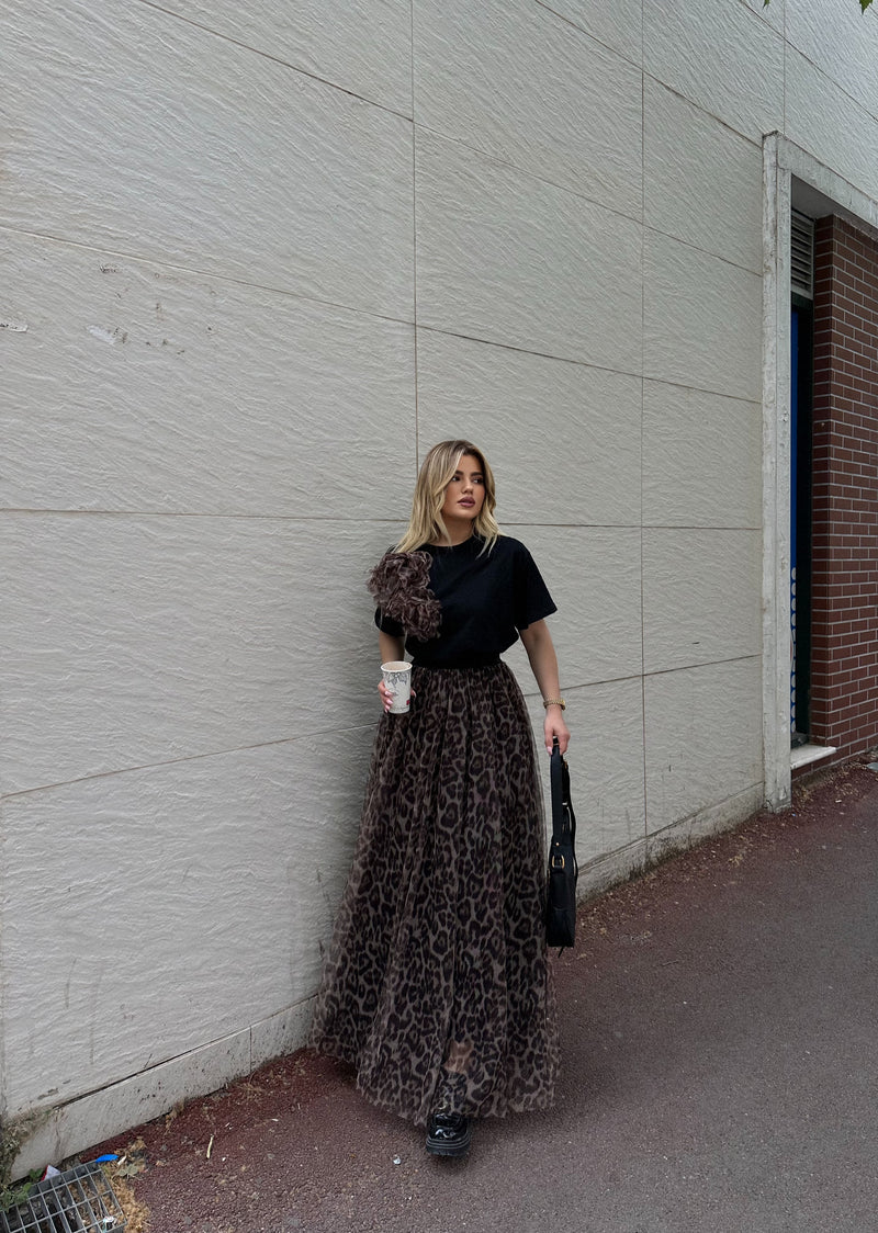 SET BLUZE DHE FUND ME LEOPARD