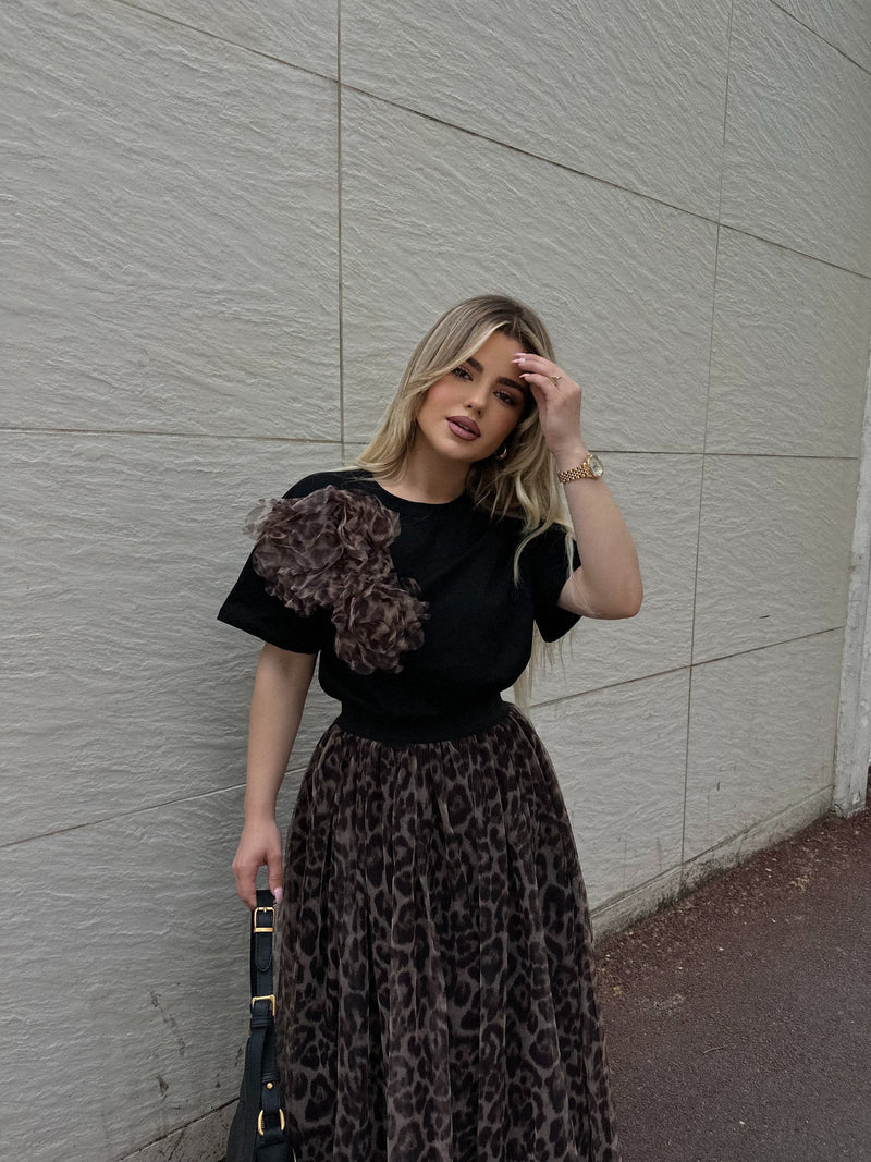 SET BLUZE DHE FUND ME LEOPARD