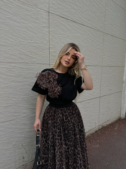 SET BLUZE DHE FUND ME LEOPARD