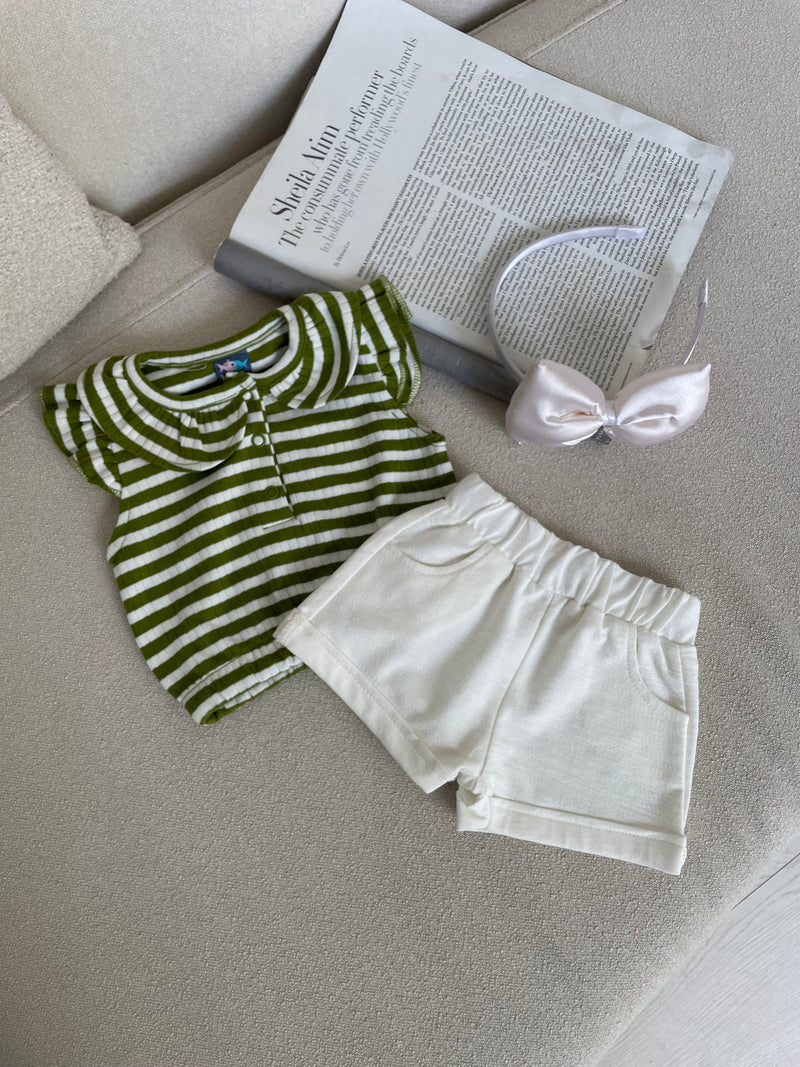 SET BLUZE ME VIJA DHE PANTALLONA TE SHKURTER