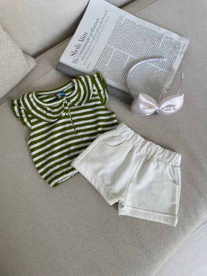 SET BLUZE ME VIJA DHE PANTALLONA TE SHKURTER