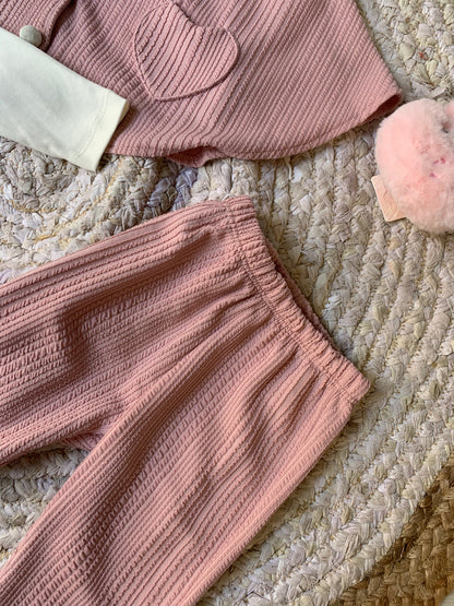 SET BLUZE ,PELERINE DHE TUTA
