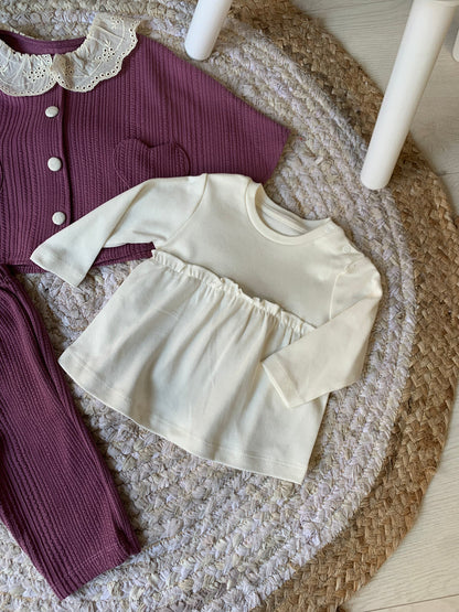 SET BLUZE ,PELERINE DHE TUTA