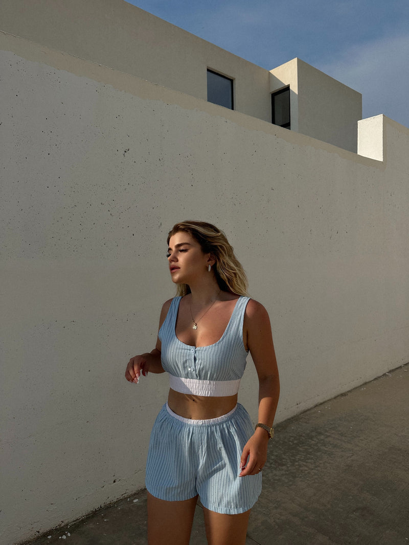 SET CROP DHE PANTALLONA