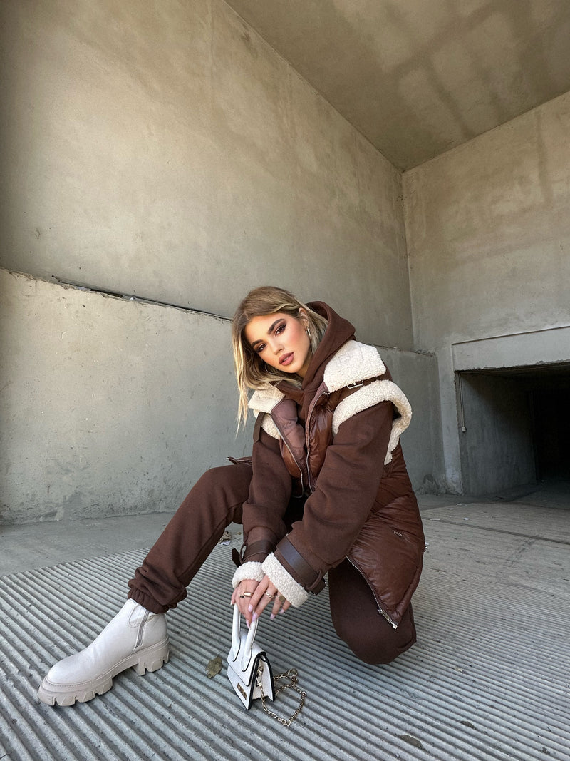 SET HOODIE TUTA DHE JELEK