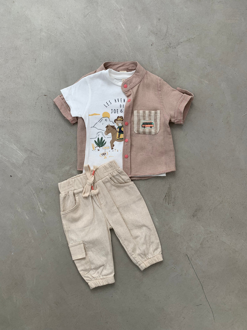 SET KEMISHE BLUZE DHE PANTALLONA