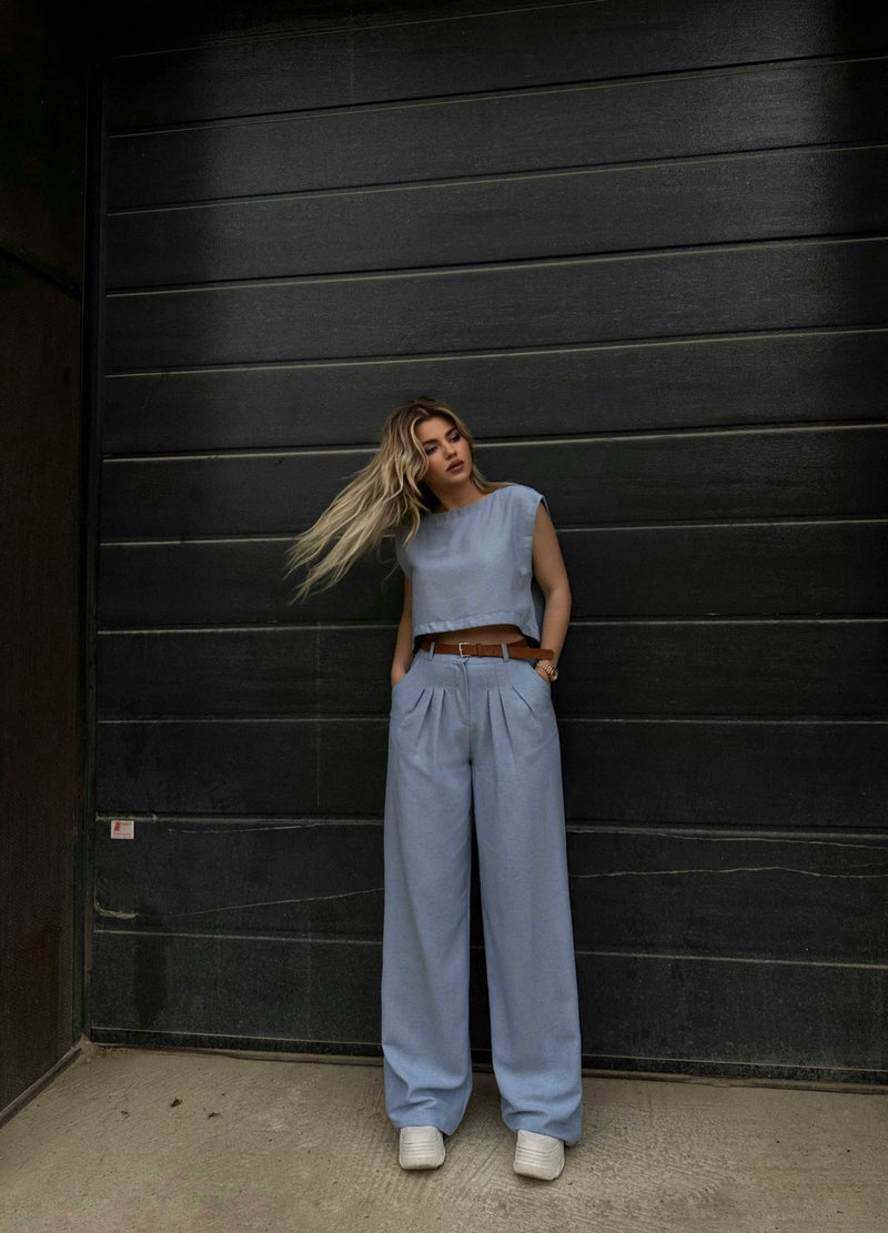 SET LINO CROP DHE PANTALLONA TE GJATA
