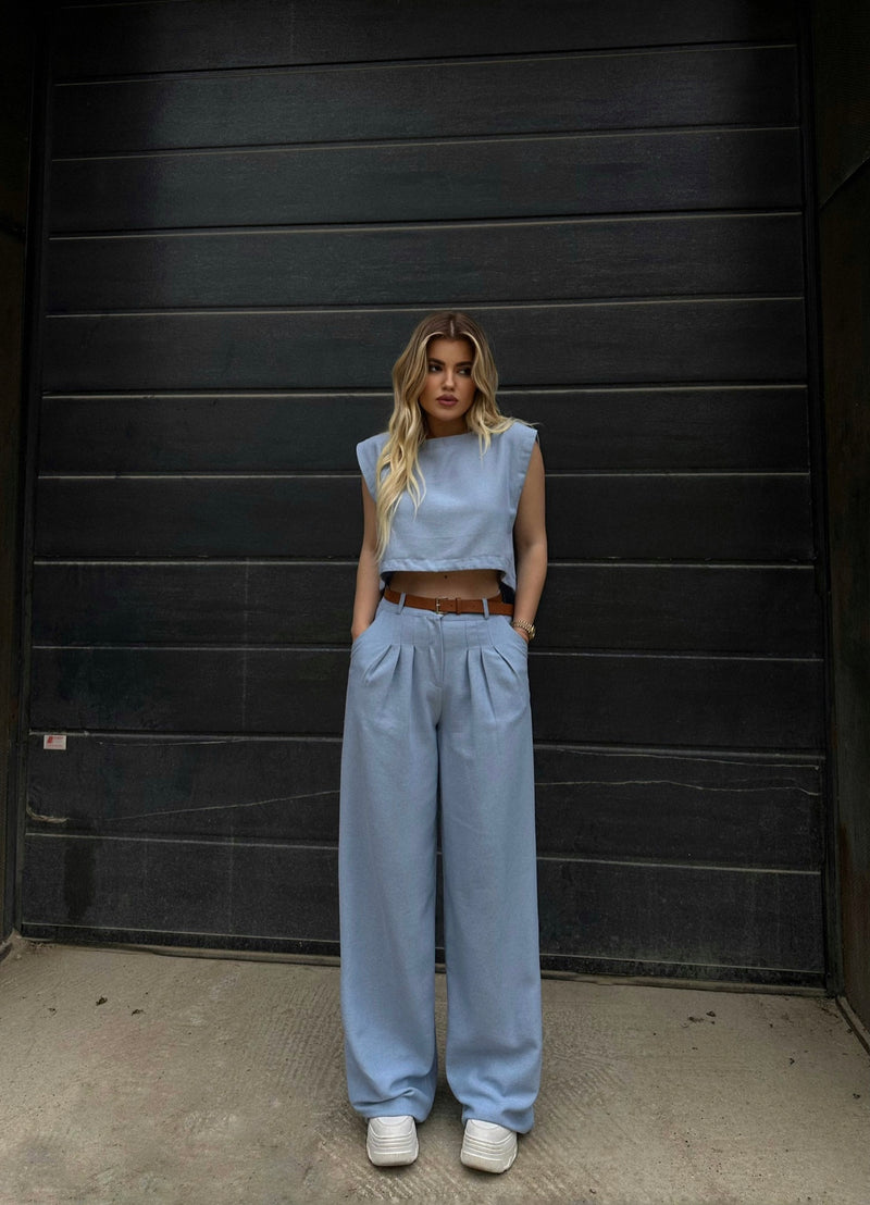 SET LINO CROP DHE PANTALLONA TE GJATA