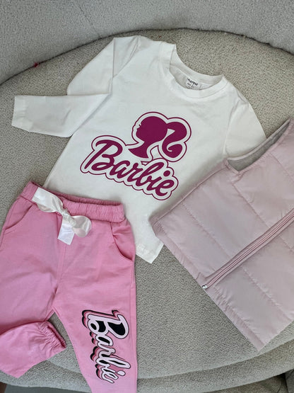 SET ME TRE PJESE ME DIZENJO BARBIE