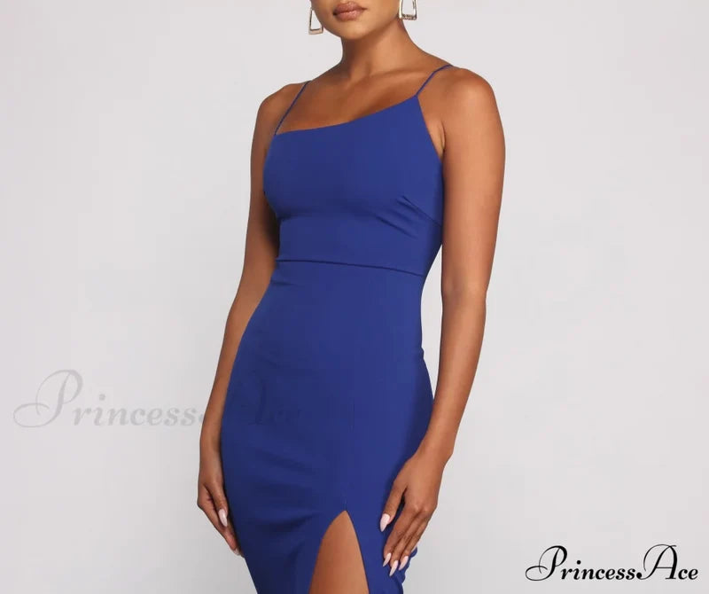 She’s Got That Chic Graceful Style Crepe Midi Dress Club Dresses