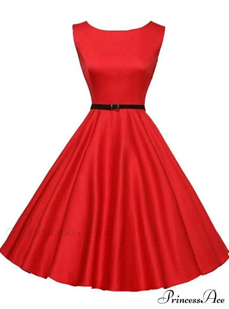 Tea Vintage Gown - Black Sleeveless S / Black Dresses