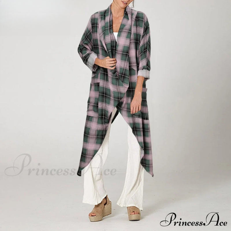Solid Asymmetrical Cowl Neck Blouse