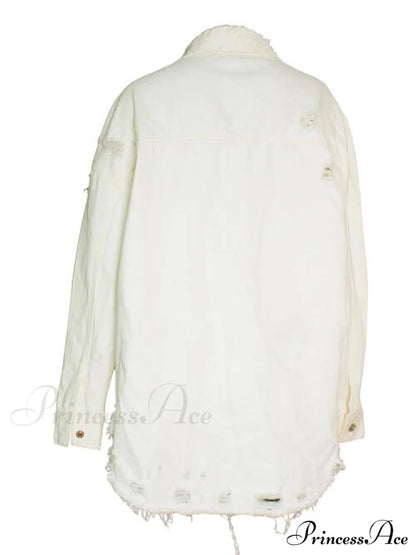 Star Jacket With Denim Pockets