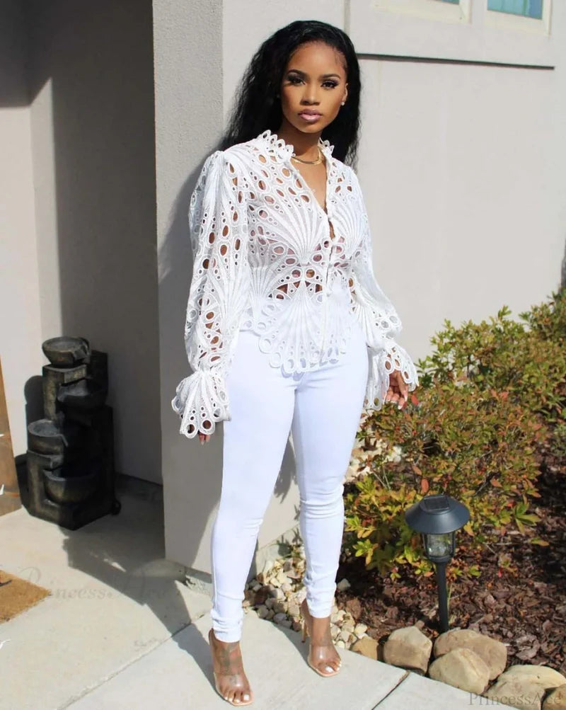 Suzanna Lace Top Tops & Blouses