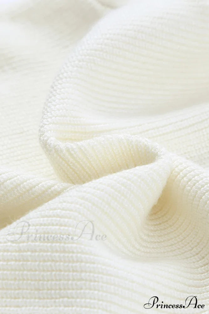 White Neck Knit Ribbed Halter Tank Cross Criss Top Tops